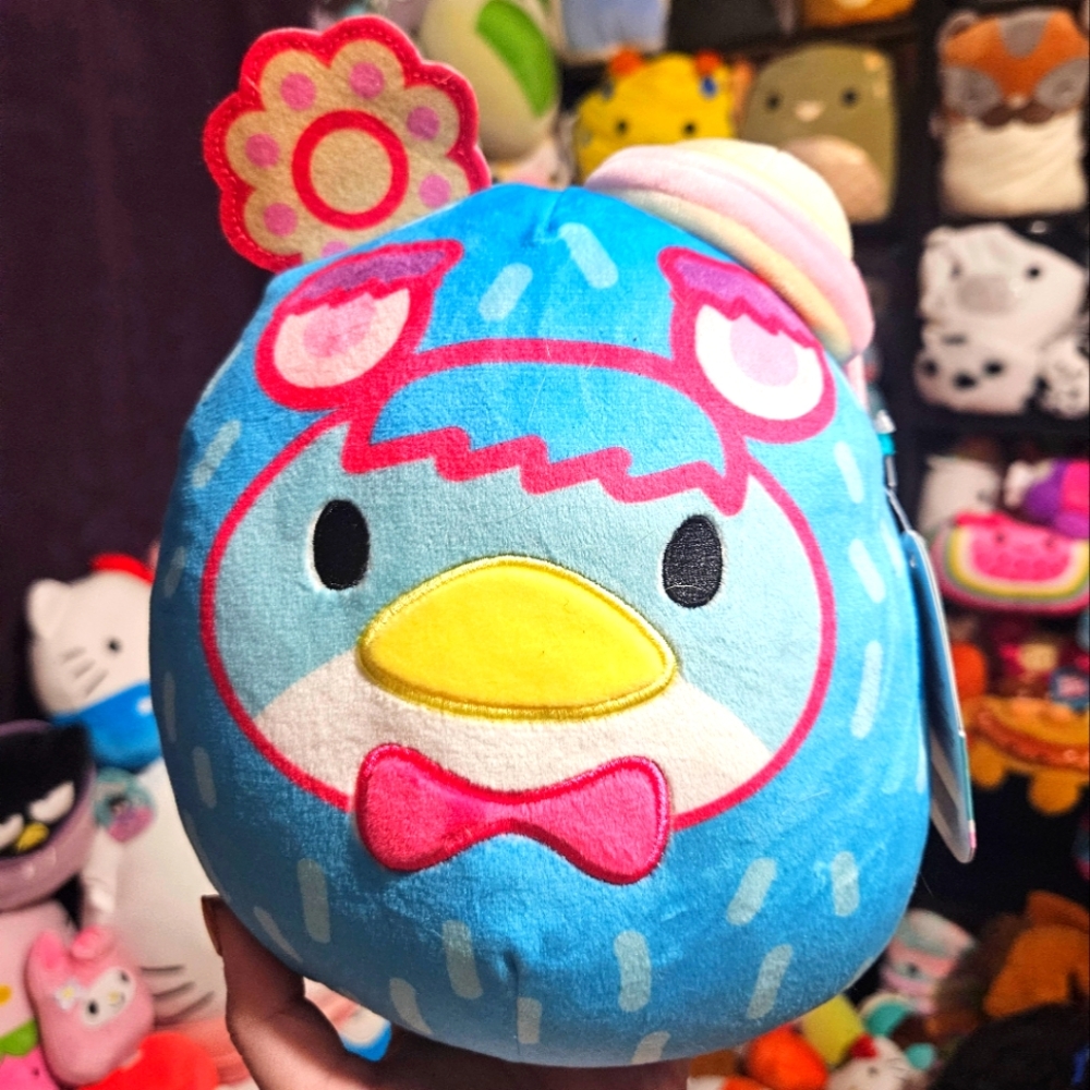NWT Squishmallow Kaiju Style Tuxedosam from Hello Kitty & Friends Sanrio 8"
